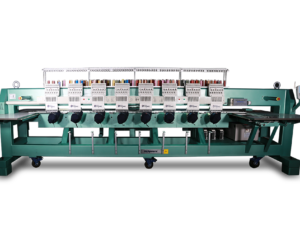 Компьютеризированная многоголовочная трубчатая вышивальная машина