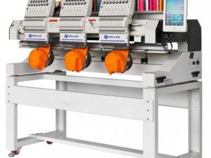 Промышленная трёхголовочная вышивальная машина VELLES VE 1503C-TS2 FREESTYLE поле вышивки 400 x 400 мм 
