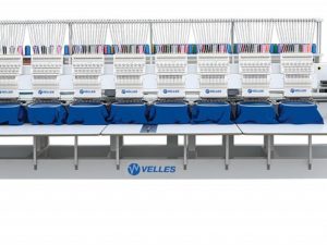 Промышленная восьмиголовочная вышивальная машина VE 1508 FAS-CAP поле вышивки 400 х 450 мм